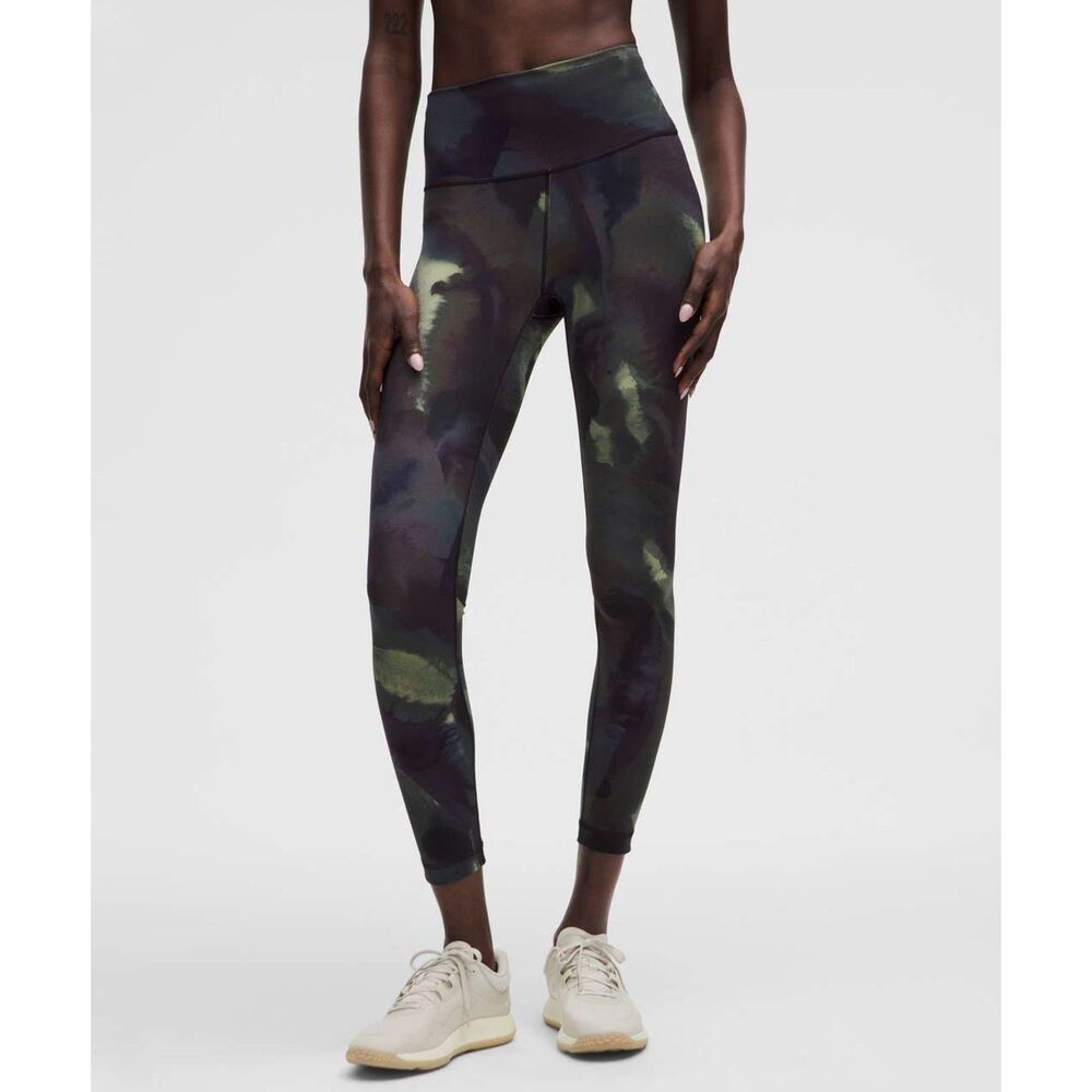 Lululemon Wunder Train High-Rise Tight 25" Ink Islands Burnside Multi